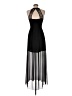 BCBGeneration 100% Polyester Black Cocktail Dress Size 6 - photo 2