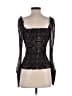 Scoop Black Long Sleeve Top Size S - photo 2