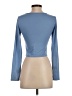 Shein Blue Long Sleeve T-Shirt Size S - photo 2