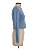 Shein Blue Long Sleeve T-Shirt Size S - photo 4