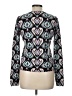 Tory Burch 100% Wool Teal Long Sleeve Blouse Size L - photo 2