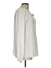 Vince Camuto 100% Polyester Ivory Long Sleeve Blouse Size L - photo 4