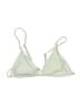 Unbranded Solid Ivory Green Swimsuit Top Size L - photo 1