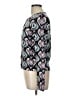 Tory Burch 100% Wool Teal Long Sleeve Blouse Size L - photo 5