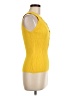White House Black Market Yellow Sweater Vest Size M - photo 4