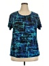 Exertek 100% Polyester Blue Short Sleeve T-Shirt Size 2X - photo 1