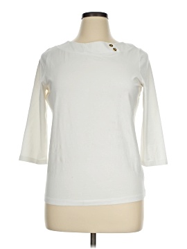 Chaps 3/4 Sleeve Top (view 1)