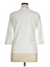 Chaps Ivory 3/4 Sleeve Top Size 1X - photo 2
