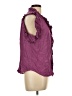 Dylan 100% Rayon Purple Sleeveless Blouse Size L - photo 4