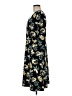 Serra Print Black Cocktail Dress Size M - photo 5