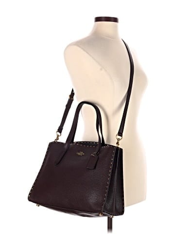 Coach Leather Satchel (view 2)