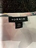 Torrid 100% Polyester Floral Ivory Short Sleeve Blouse Size Med Plus (00) - photo 7