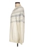 Talbots Chevron-herringbone Ivory Pullover Sweater Size L - photo 5
