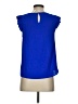 Monteau Blue Sleeveless Blouse Size S - photo 2