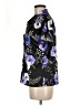 Assorted Brands Floral Black Short Sleeve Blouse Size M - photo 5
