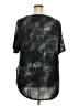 Lularoe Metallic Black Short Sleeve T-Shirt Size XXL - photo 2