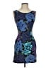 Esprit Graphic Blue Cocktail Dress Size 3 - 4 - photo 1