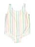 H&M Stripes White One Piece Swimsuit Size 9-12 mo - photo 1
