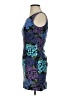 Esprit Graphic Blue Cocktail Dress Size 3 - 4 - photo 5
