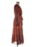 Baltic Born 100% Polyester Brown Cocktail Dress Size M - photo 4