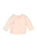Cloud Island Pink 3/4 Sleeve Top Size 3-6 mo - photo 1