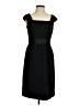 David Meister Solid Black Cocktail Dress Size 2 - photo 1