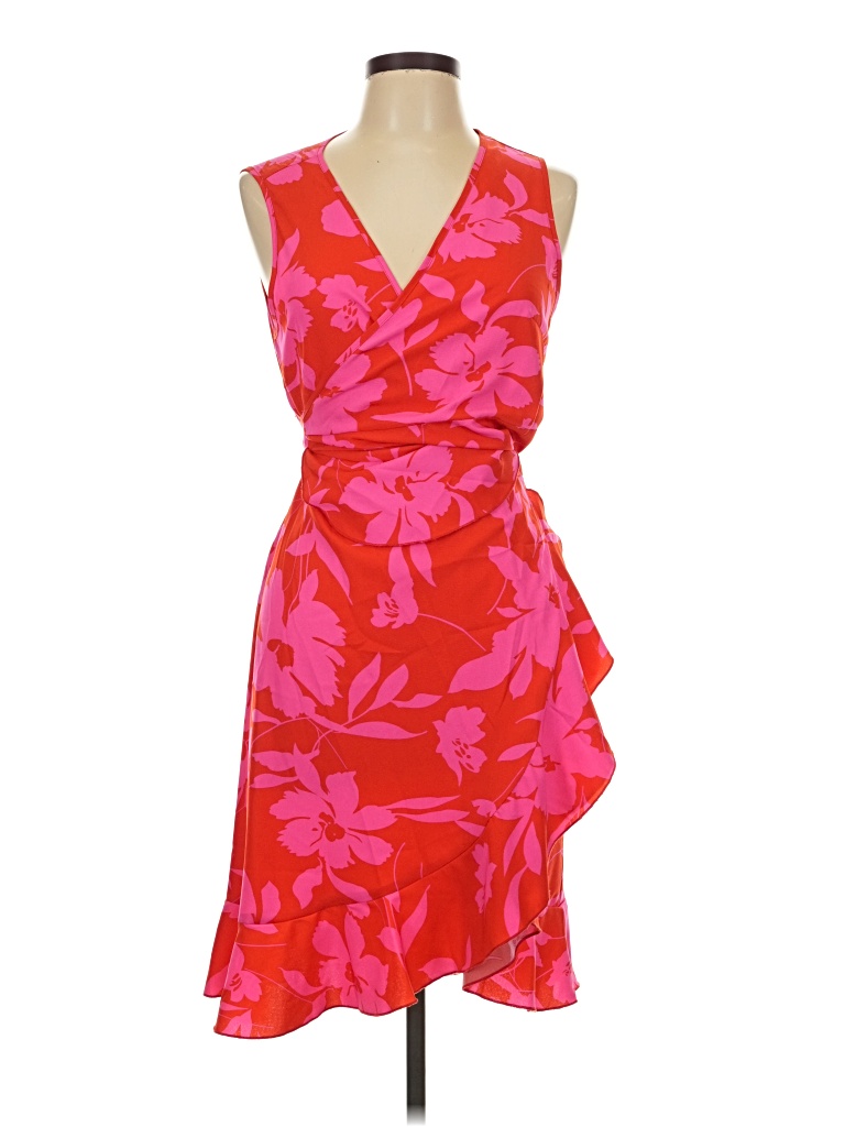 Pre-owned Shein Curve Cocktail Dress In Red
