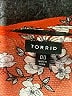Torrid Orange Sleeveless Blouse Size Med Plus (00) - photo 7