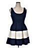 Assorted Brands Color Block Blue Casual Dress Size XL (estimated) - photo 1