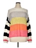 Lisa Todd Color Block White Pullover Sweater Size XL - photo 1