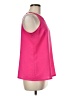 Old Navy 100% Polyester Pink Sleeveless Blouse Size M - photo 4