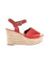 Franco Sarto Red Wedges Size 5 - photo 1