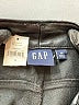 Gap 100% Polyester Black Faux Leather Pants Size 14 - photo 7