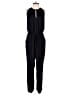 Vince Camuto 100% Polyester Solid Black Jumpsuit Size 8 - photo 1