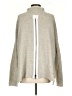 Free People Metallic Gray Turtleneck Sweater Size S - photo 2