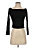 DAZY Black 3/4 Sleeve T-Shirt Size XS - photo 1