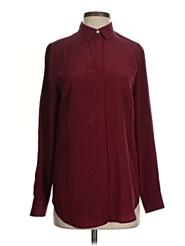J.Crew Long Sleeve Silk Top (view 1)