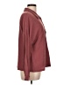 HOTOUCH Burgundy Long Sleeve Blouse Size L - photo 4