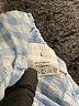 Unbranded Checkered-gingham Blue Casual Pants Size L - photo 7