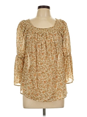Chaps 3/4 Sleeve Blouse (view 1)