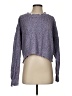 Pistola 100% Cotton Tweed Purple Pullover Sweater Size S - photo 1