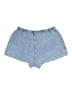Faherty 100% Organic Cotton Checkered-gingham Blue Shorts Size XL - photo 2