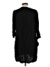 Mango 100% Viscose Black Casual Dress Size L - photo 2