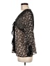 Glacier Black 3/4 Sleeve Blouse Size M - photo 5