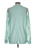 MIHOLL Teal Long Sleeve Top Size L - photo 2