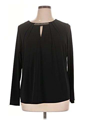 Liz Claiborne Career Long Sleeve Blouse (view 1)