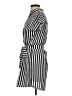 Shein Stripes Blue Casual Dress Size 4 - photo 5