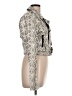 Ashley by 26 International 100% Polyurethane Graphic Silver Jacket Size L - photo 4