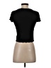 Lulus Black Short Sleeve Turtleneck Size S - photo 2