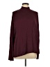 Vince. 100% Polyester Burgundy Long Sleeve Blouse Size L - photo 1